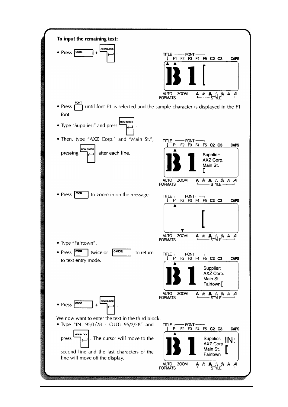 Brother 580C User Manual | Page 44 / 188