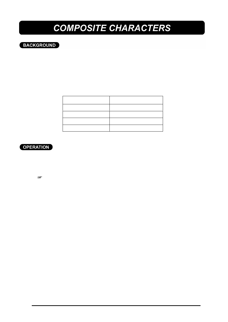 Composite characters | Brother 580C User Manual | Page 58 / 188