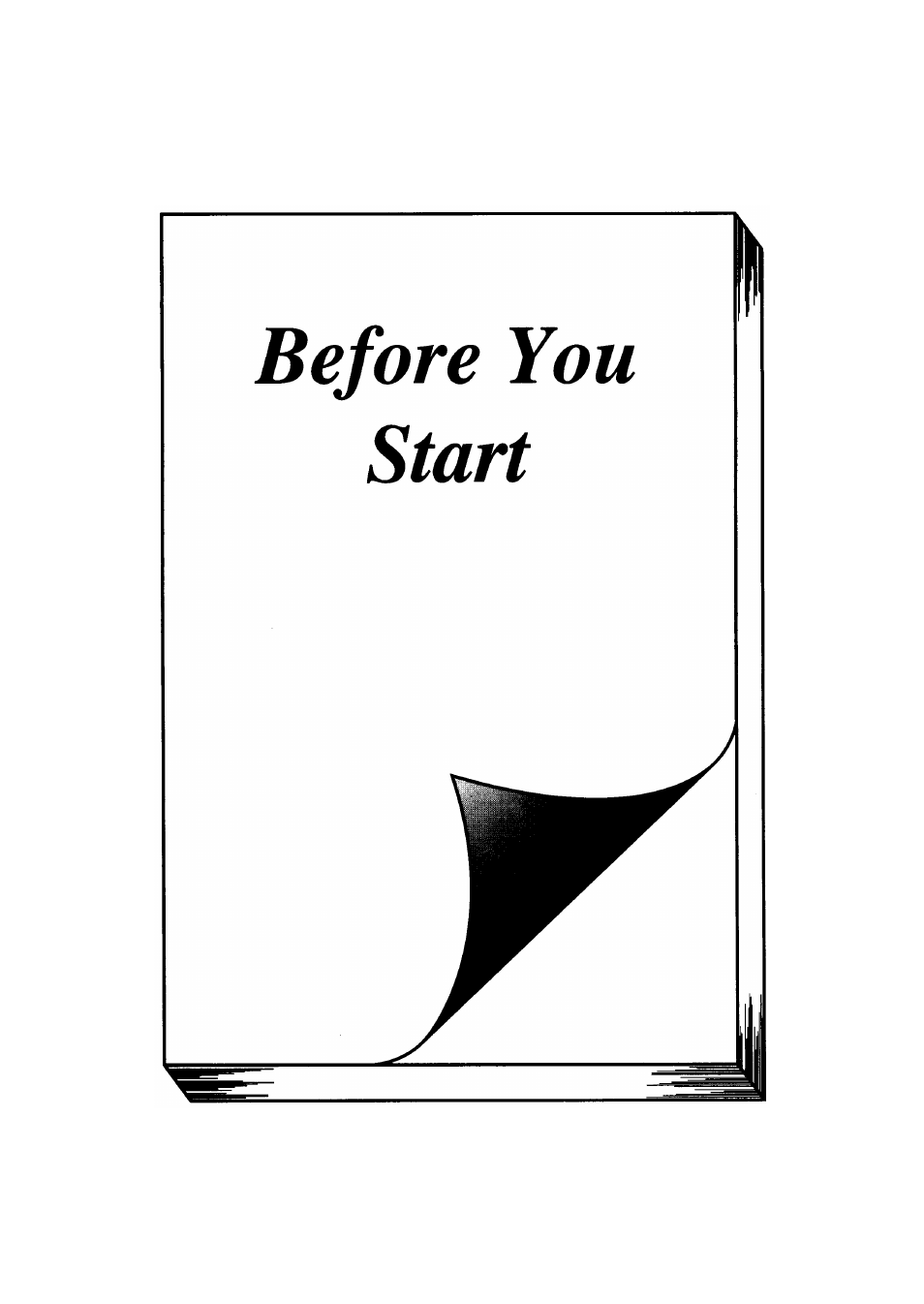 Before you start | Brother 580C User Manual | Page 9 / 188