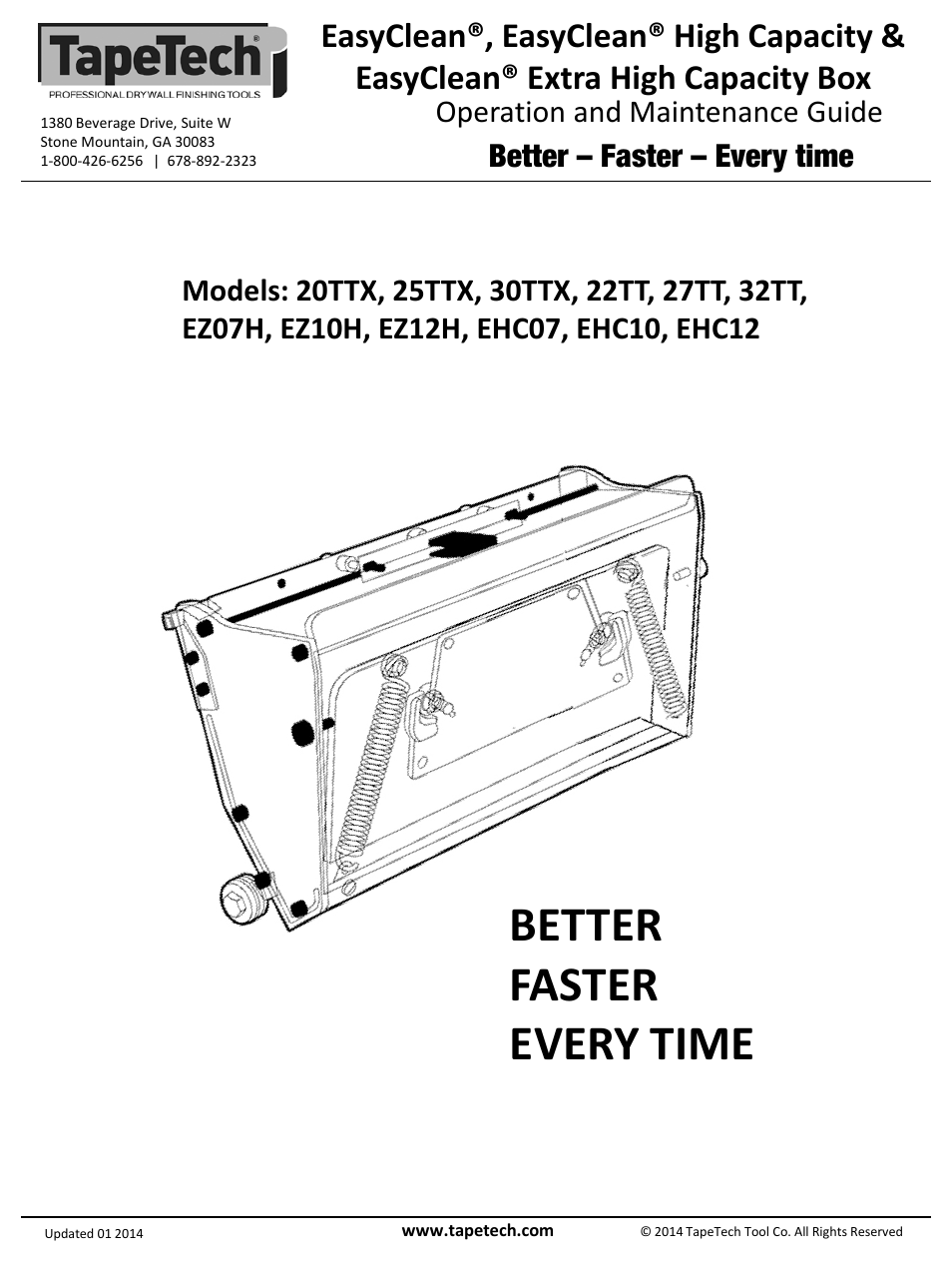 TapeTech EHC07 MAXXBOX User Manual | 4 pages