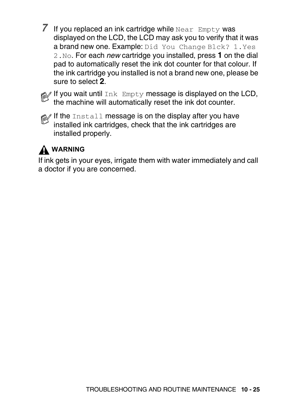 Brother 1840C User Manual | Page 138 / 192