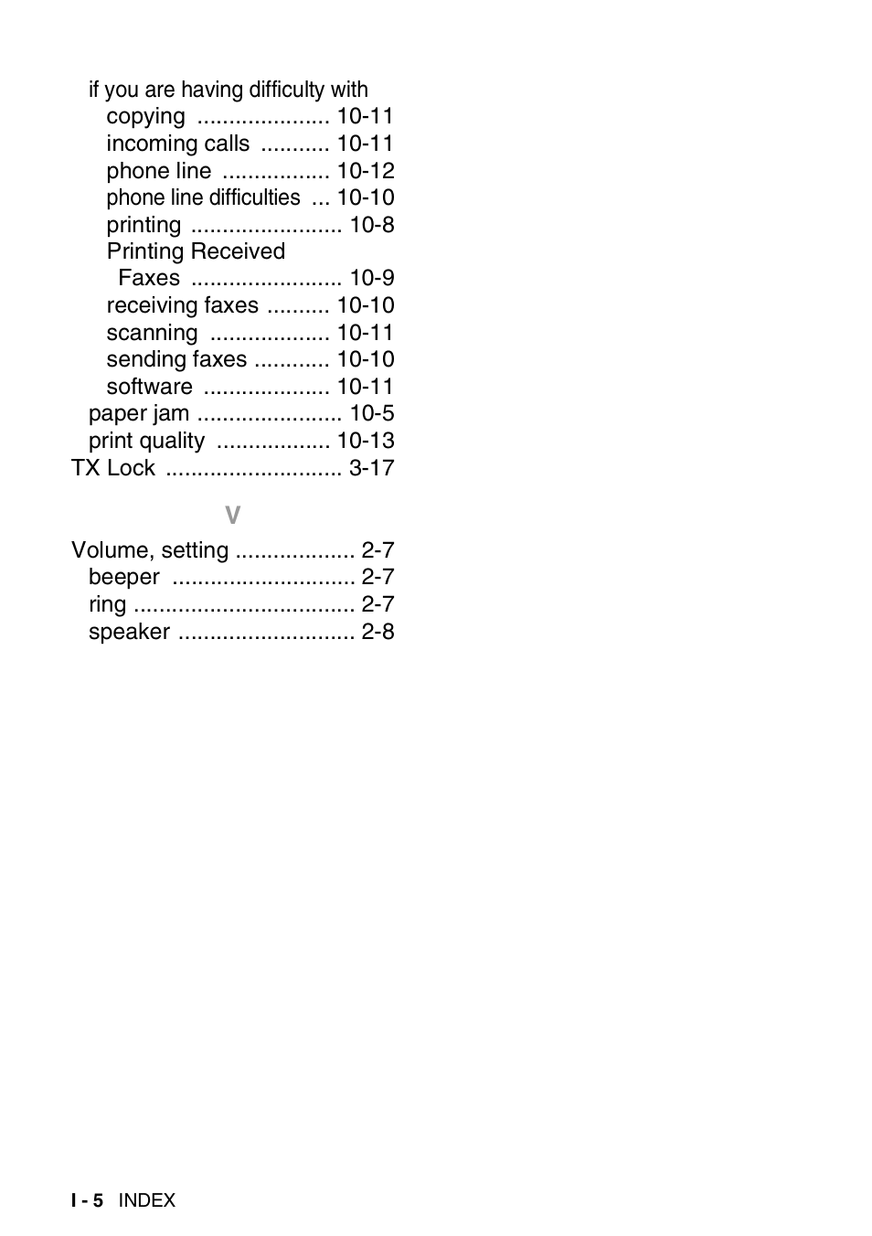 Brother 1840C User Manual | Page 189 / 192