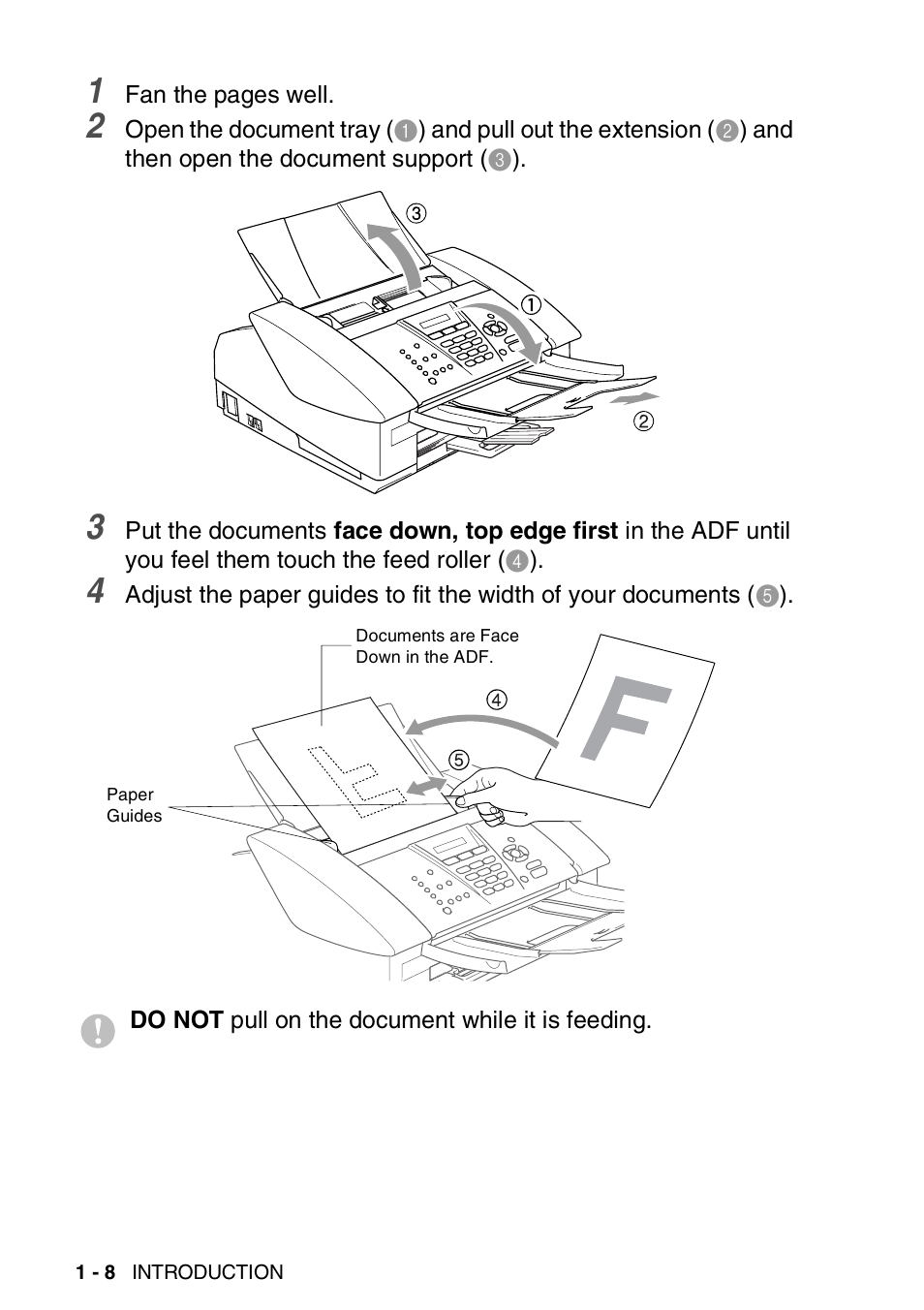 Brother 1840C User Manual | Page 23 / 192