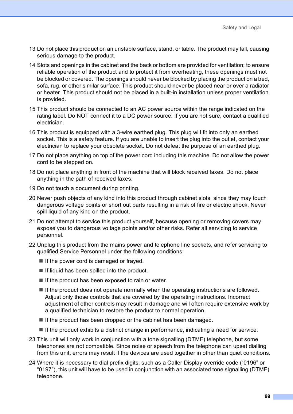 Brother MFC-5860CN User Manual | Page 109 / 168