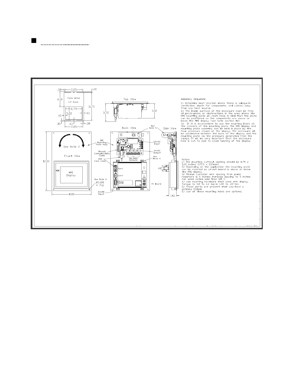 Section 9, Appendix – installation diagram | TCI HGA Manual User Manual | Page 100 / 105