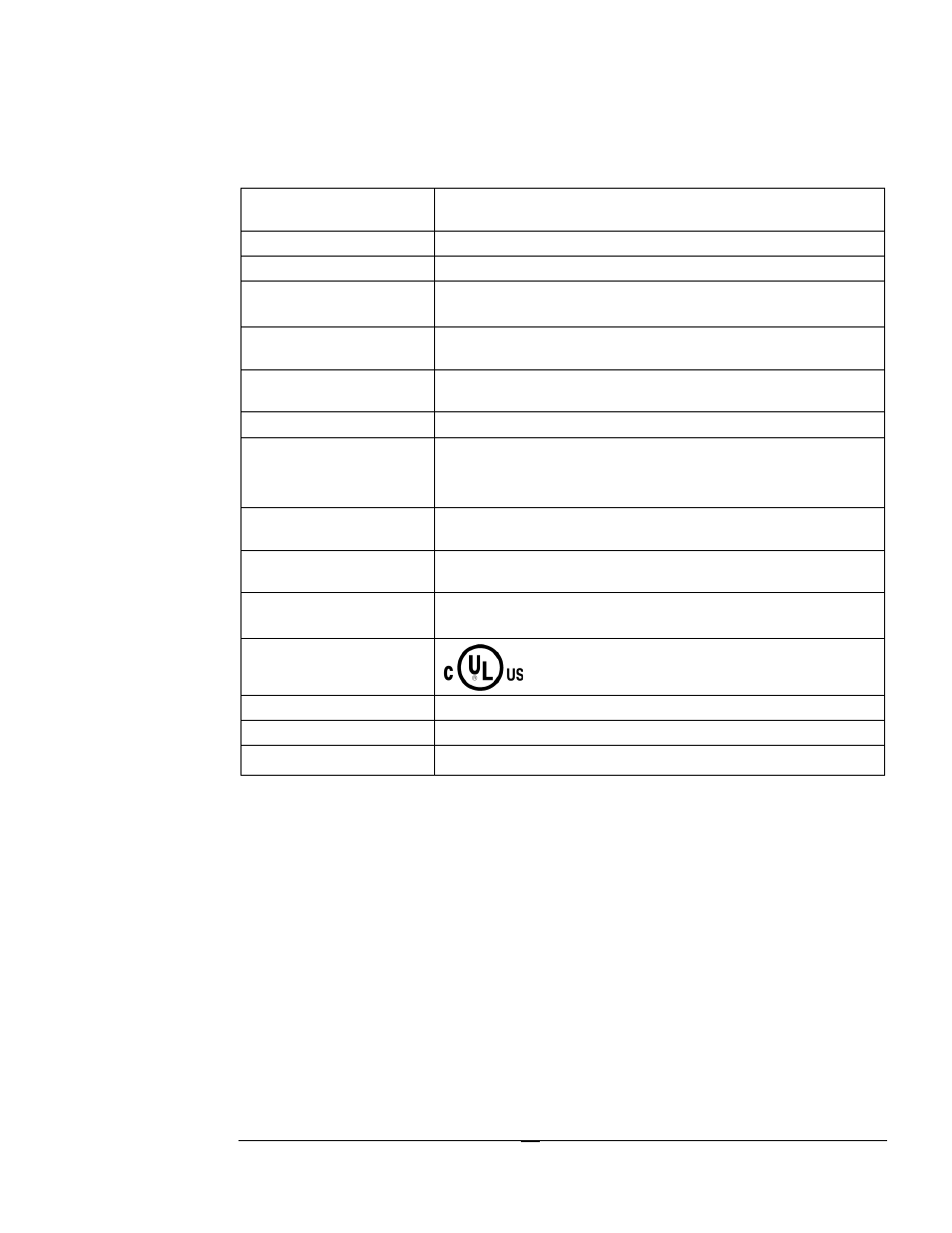 Product technical specifications | TCI HG7 User Manual | Page 17 / 56