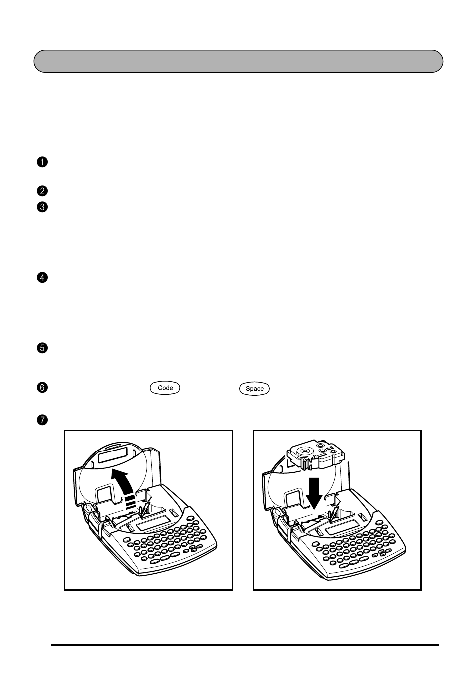 Casetes de cinta | Brother 1810 User Manual | Page 100 / 139