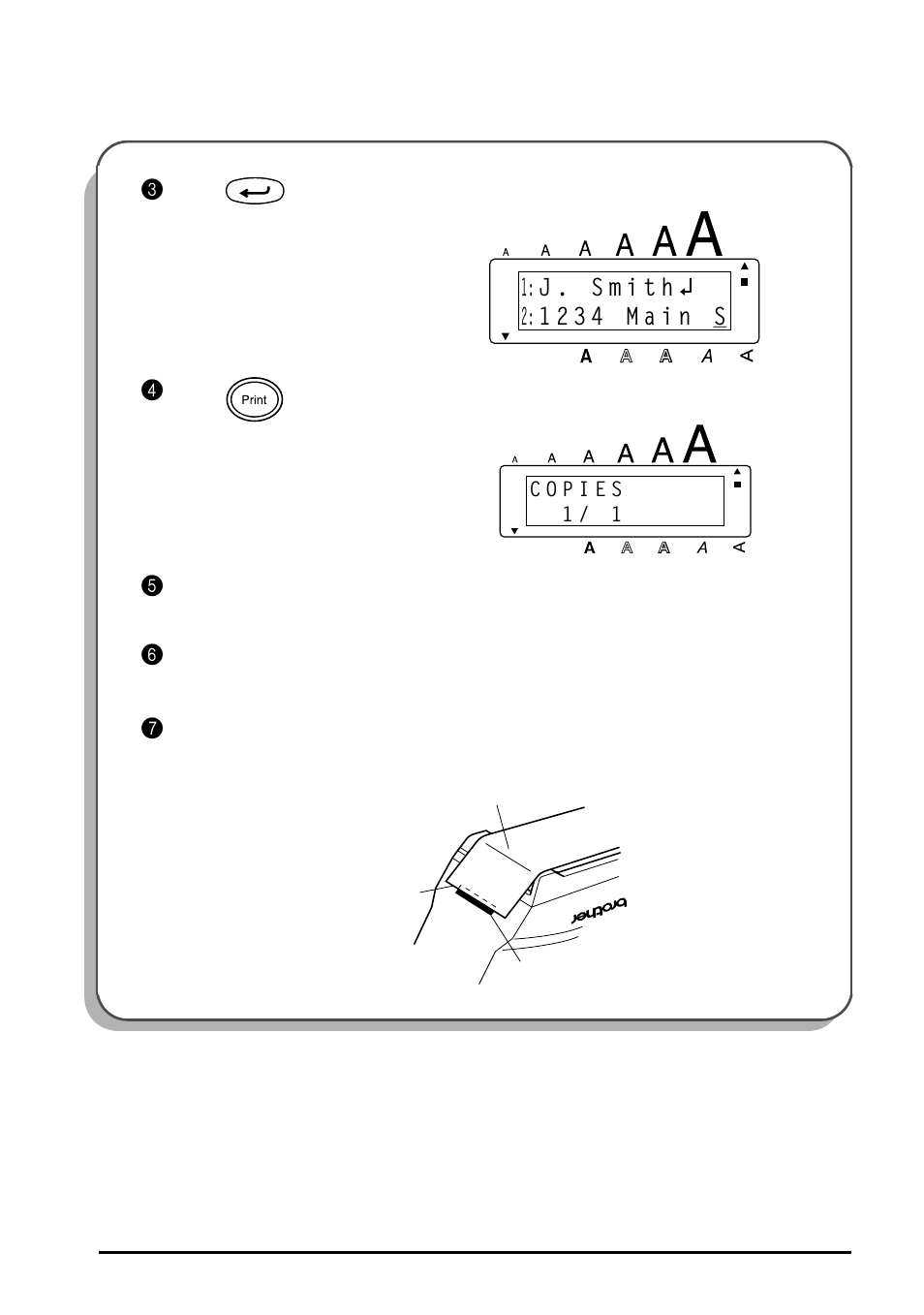 Press | Brother 1810 User Manual | Page 50 / 139
