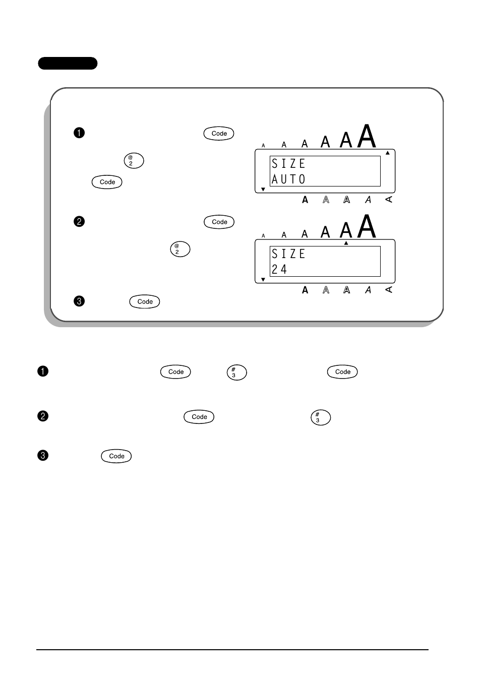 2 4 s i z e | Brother 1810 User Manual | Page 55 / 139