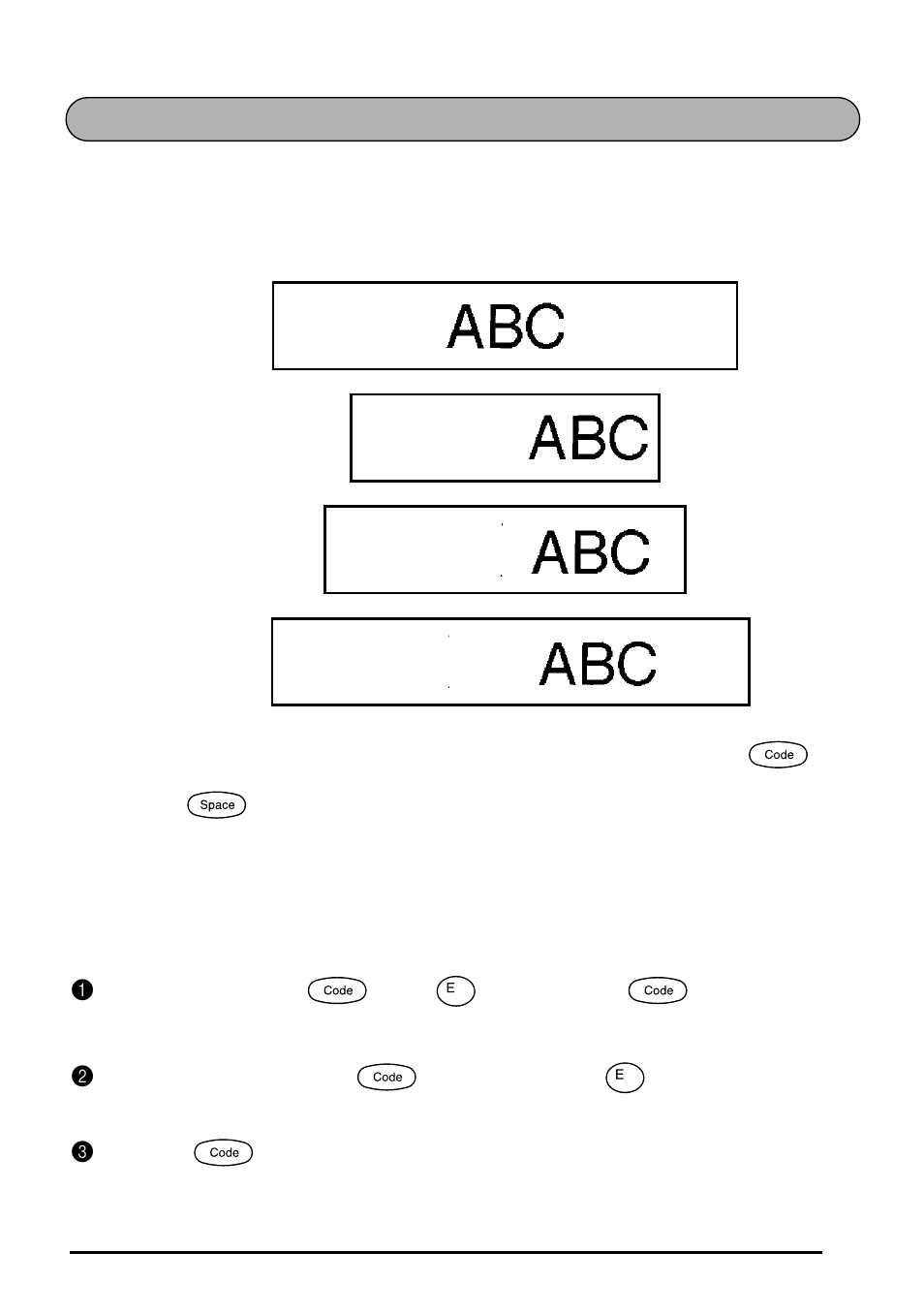 Tape margin function | Brother 1810 User Manual | Page 65 / 139