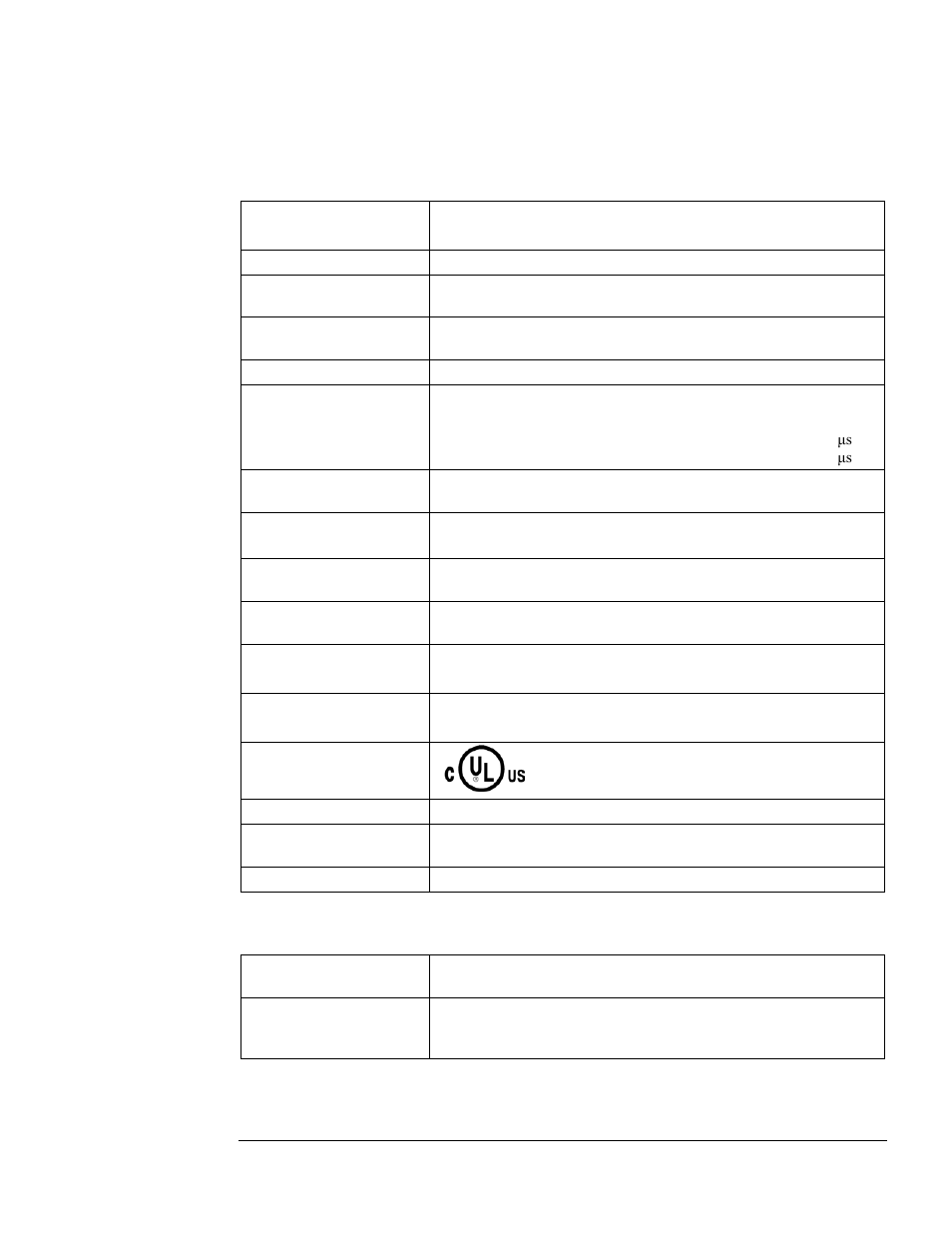 Product technical specifications | TCI KMG User Manual | Page 17 / 44