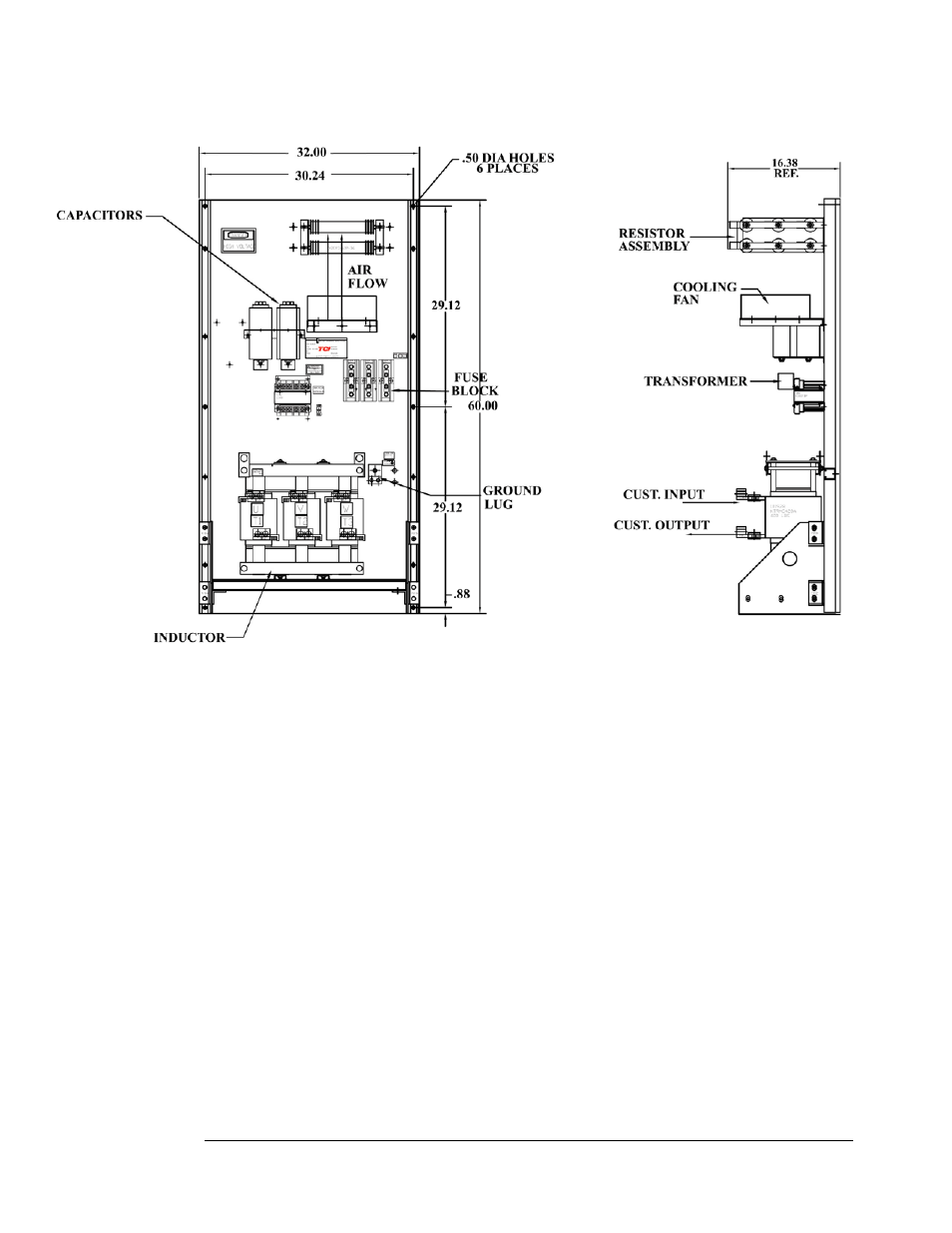 Kmg industrial filter open – large enclosure | TCI KMG User Manual | Page 38 / 44