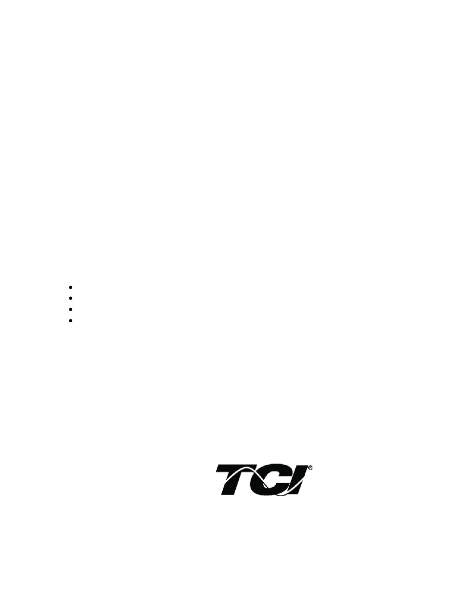 TCI KRF User Manual | 52 pages