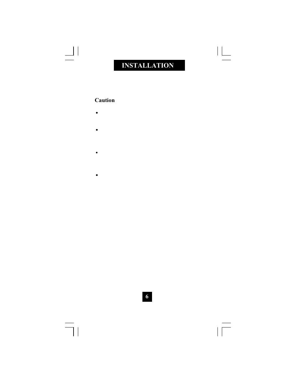 Installation | Telematrix 3300TRM User Manual | Page 7 / 19