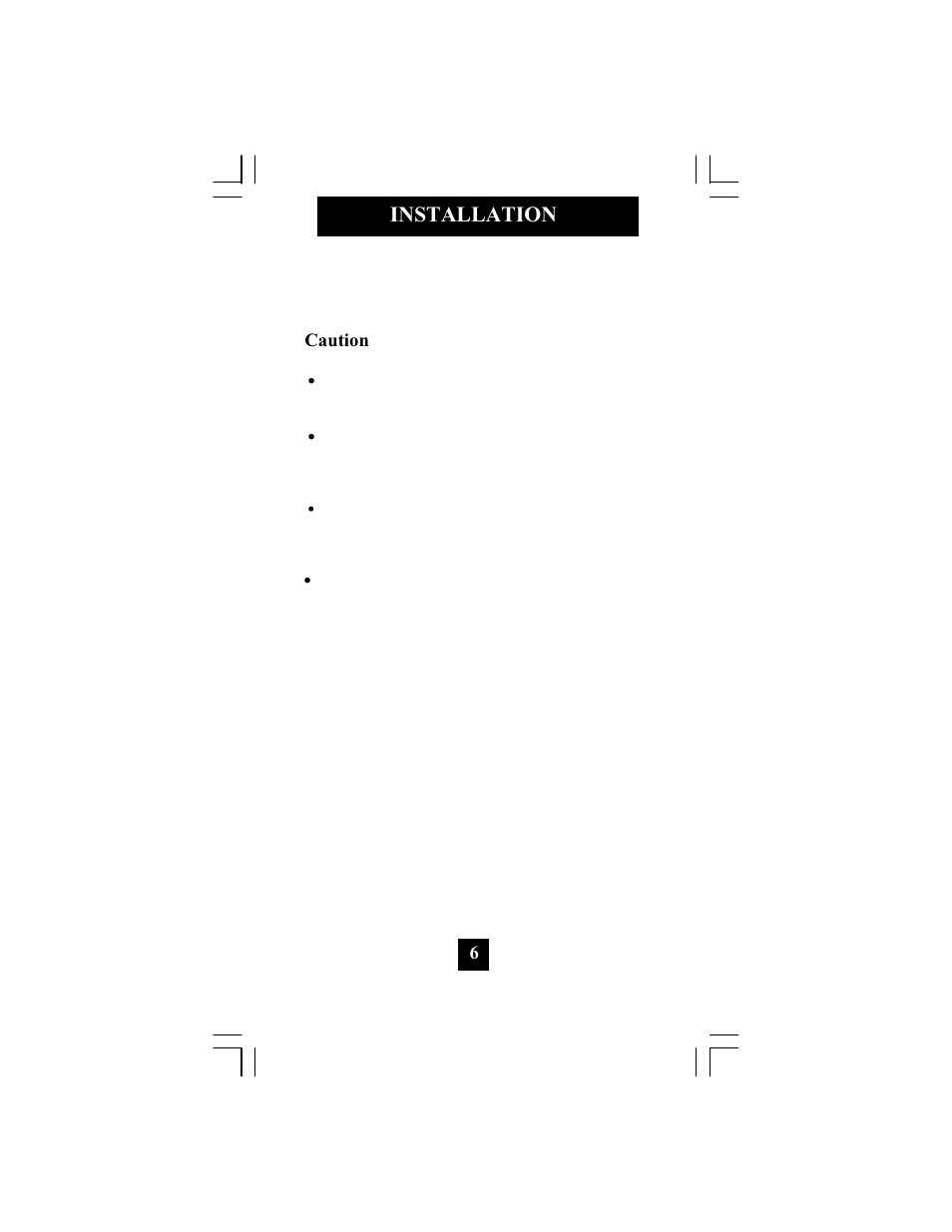 Installation | Telematrix 3302TRM User Manual | Page 7 / 20