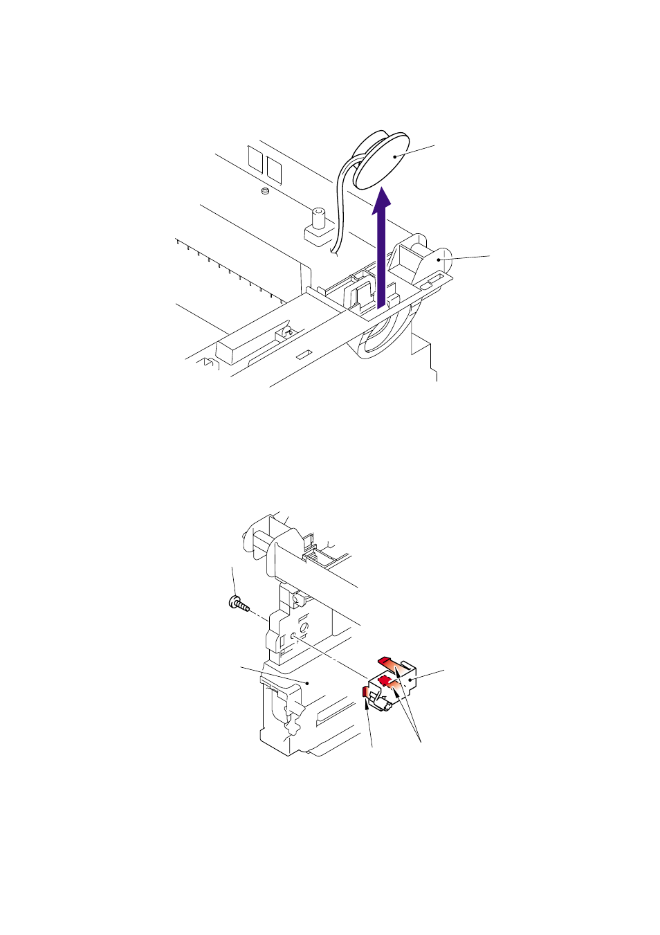 14 joint cover assy /paper stopper/battery assy, 14 joint cover assy/paper stopper/battery assy -33, Joint cover assy / paper stopper / battery assy | Brother Facsimile Equipment MFC7420 User Manual | Page 104 / 327