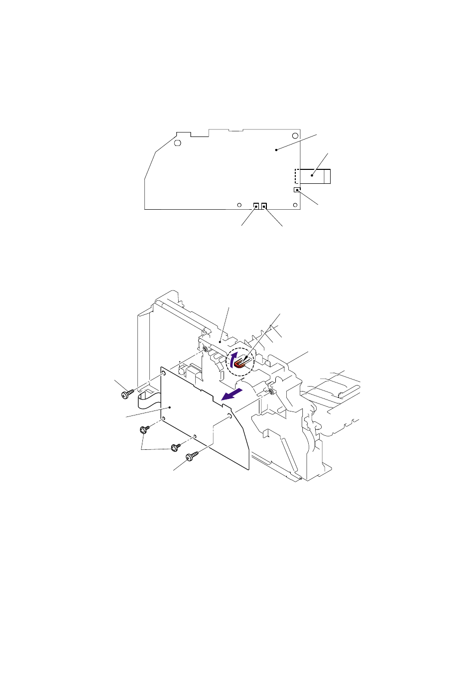 18 high-voltage ps pcb assy, 18 high-voltage ps pcb assy -48, High-voltage ps pcb assy | Brother Facsimile Equipment MFC7420 User Manual | Page 119 / 327