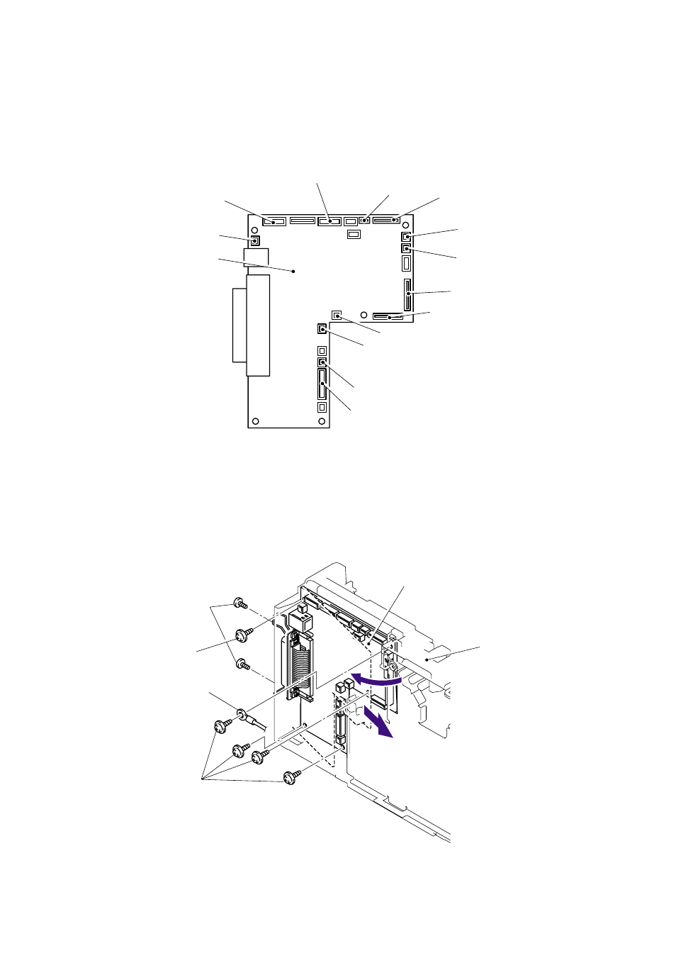 19 main pcb, 19 main pcb -49, Main pcb | Brother Facsimile Equipment MFC7420 User Manual | Page 120 / 327