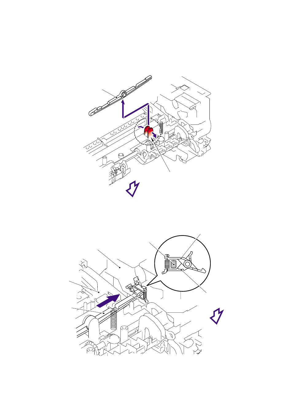 23 link lever, 23 link lever -57, Link lever | Brother Facsimile Equipment MFC7420 User Manual | Page 128 / 327