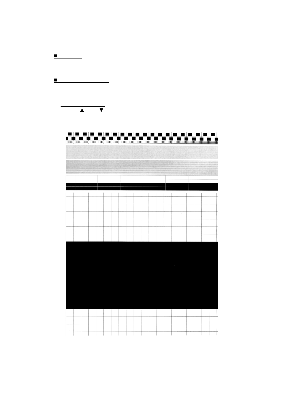 5 test pattern 1 (function code 09), 5 test pattern 1 (function mode 09) -10 | Brother Facsimile Equipment MFC7420 User Manual | Page 167 / 327