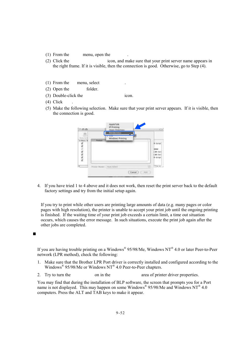 Brother Facsimile Equipment MFC7420 User Manual | Page 240 / 327