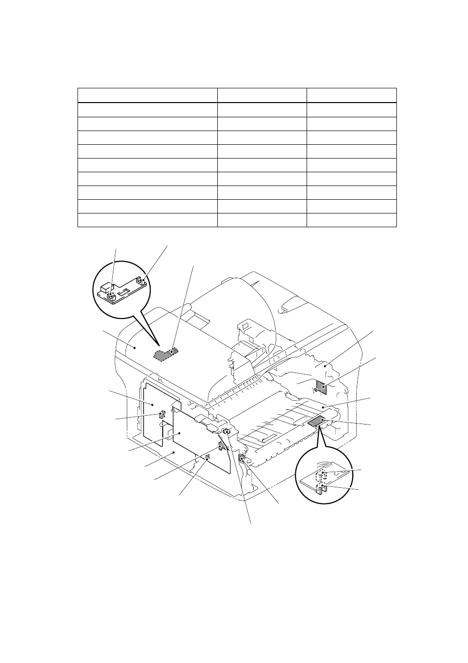 3 sensors and actuators, 3 sensors and actuators -18 | Brother Facsimile Equipment MFC7420 User Manual | Page 63 / 327