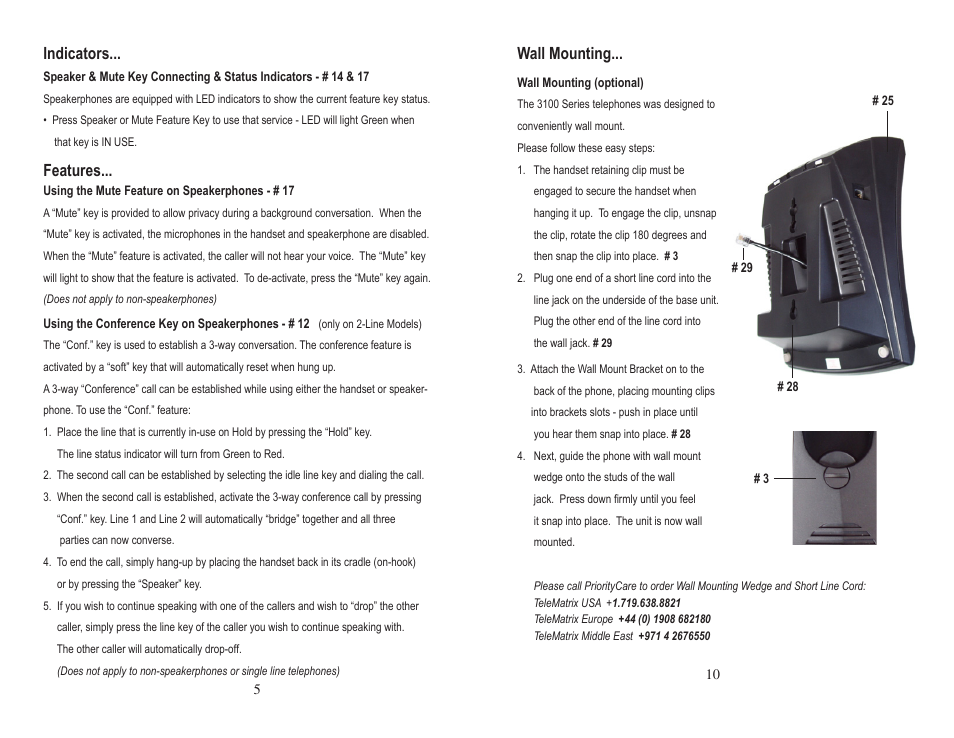 Telematrix 3100 Series User Manual | Page 6 / 8