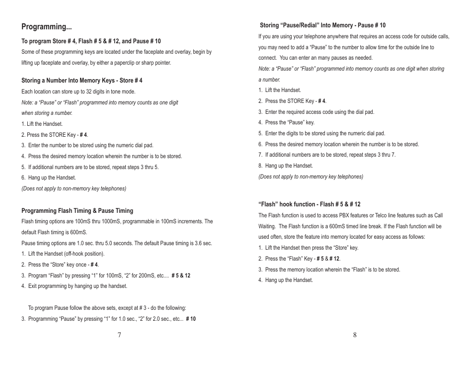Telematrix 3100 Series User Manual | Page 8 / 8