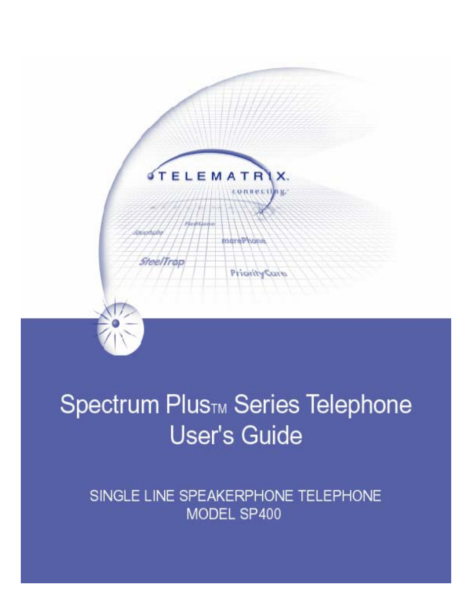 Telematrix SP400 User Manual | 36 pages