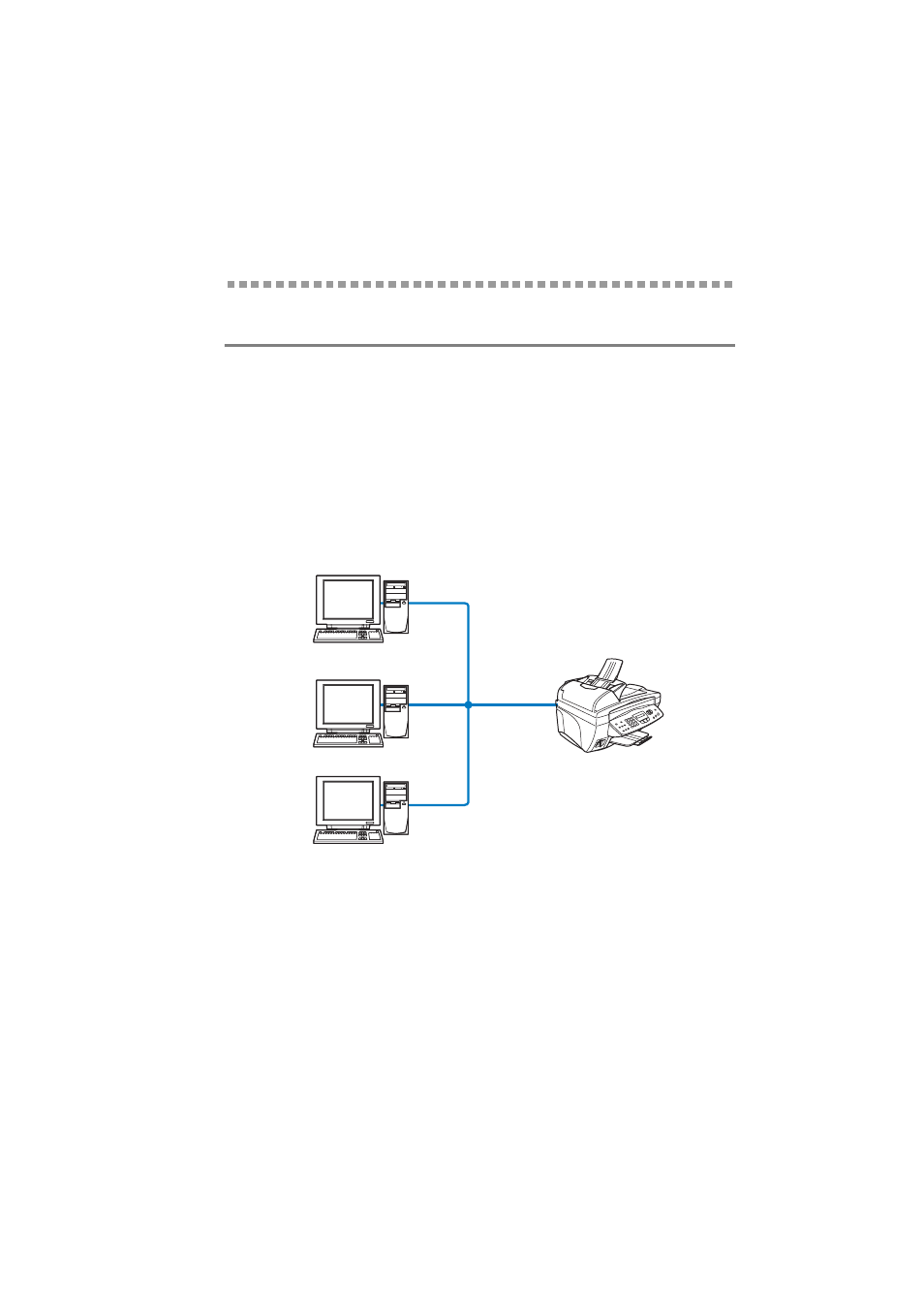 Network connection, Types of network, Network connection -4 | Types of network -4, Peer-to-peer printing -4 | Brother NC-100h User Manual | Page 14 / 106