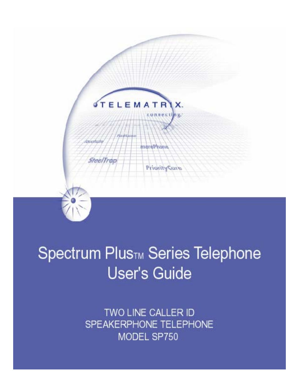 Telematrix SP750 User Manual | 68 pages