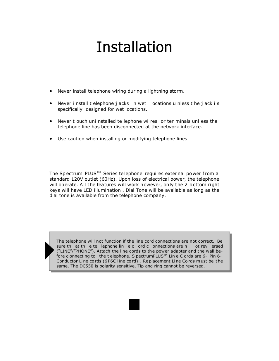 Telematrix DC550 User Manual | Page 11 / 43