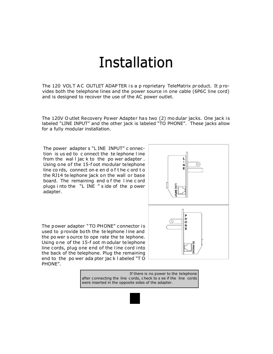 Telematrix DC550 User Manual | Page 12 / 43