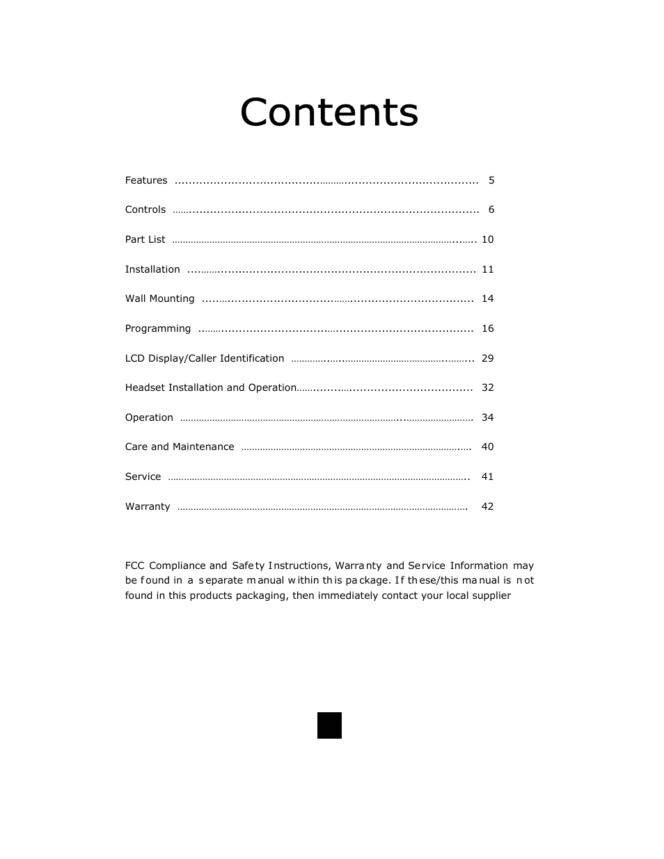 Telematrix DC550 User Manual | Page 4 / 43