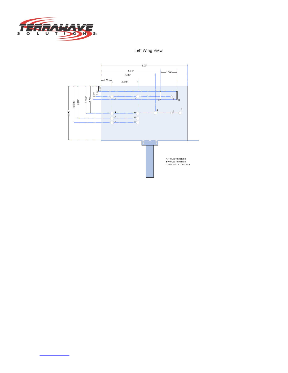 TerraWave Site Survey 9 Extension Pole with Mounting Bracket and Carrying Case User Manual | Page 6 / 10