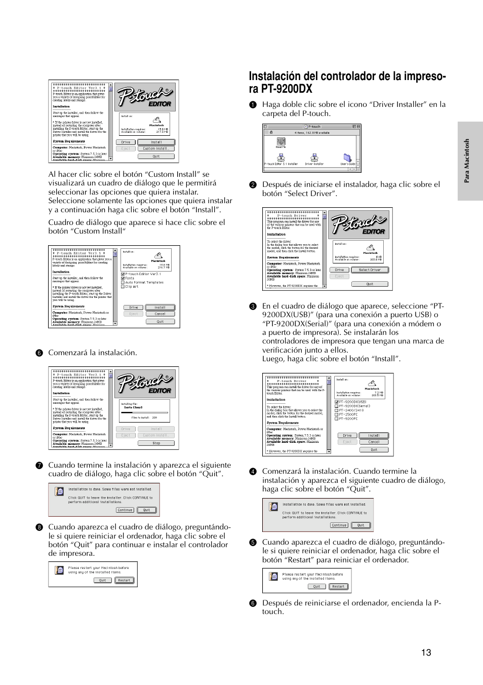 Brother P-TOUCH PRO DX PT-9200DX User Manual | Page 57 / 80