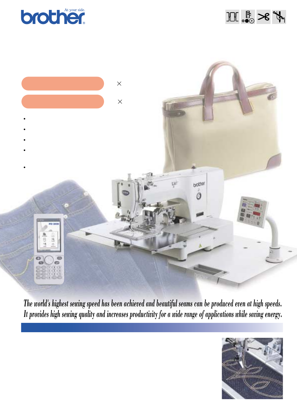 Brother BAS-326G User Manual | 6 pages