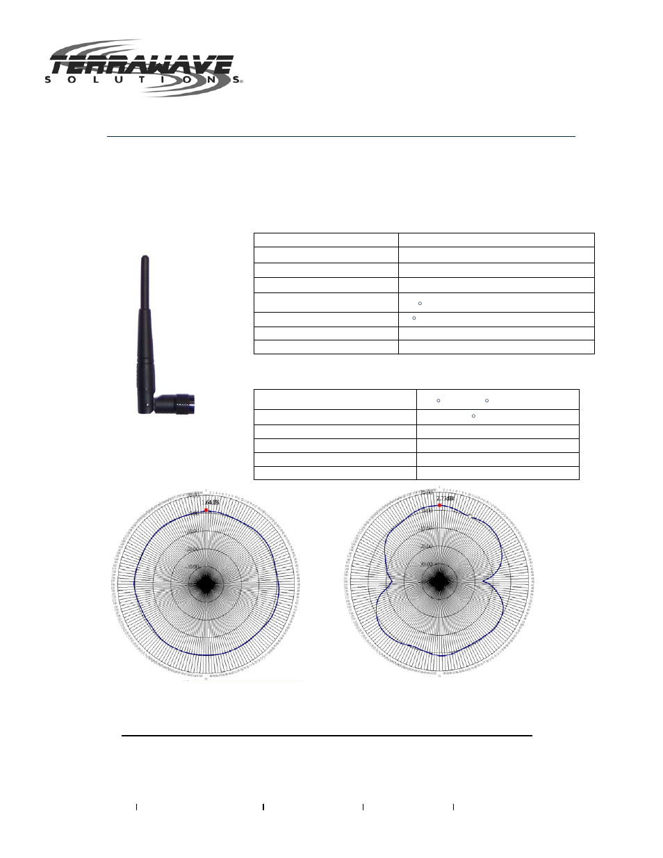 TerraWave T58050R10020 User Manual | 1 page
