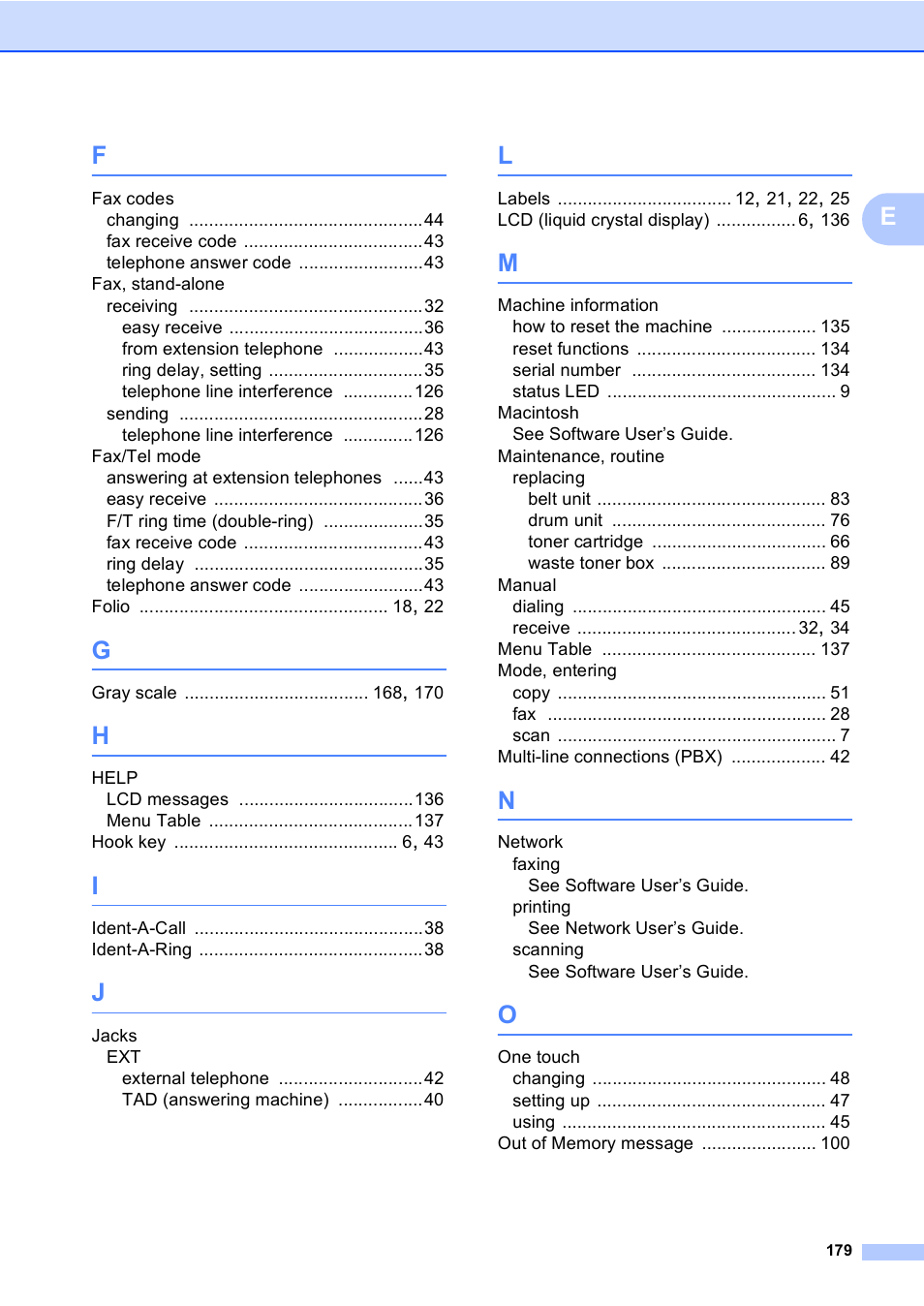Brother MFC 9560CDW User Manual | Page 195 / 199