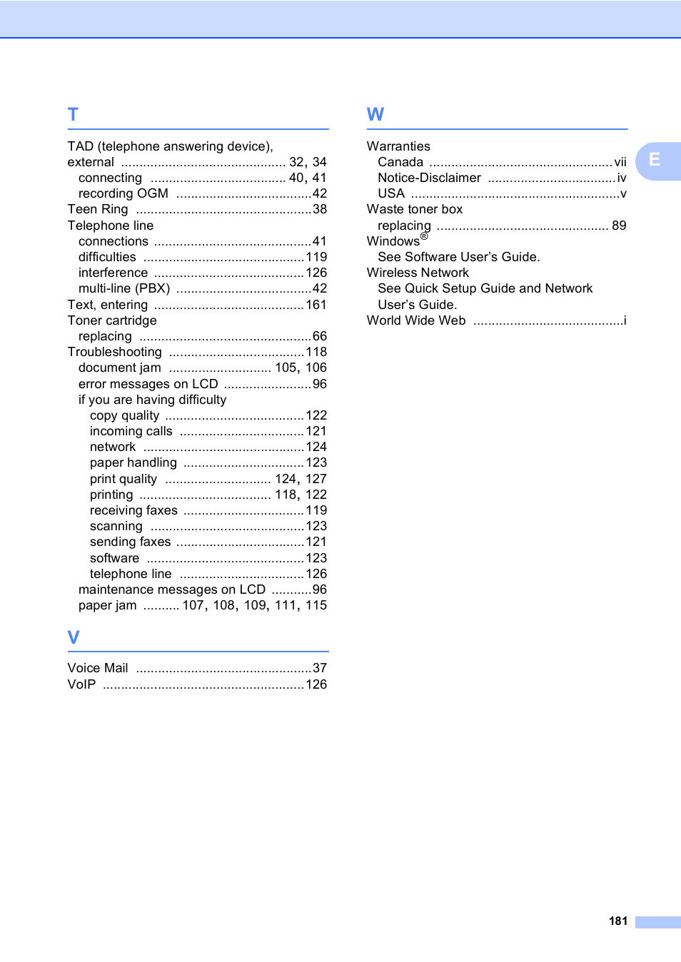 Brother MFC 9560CDW User Manual | Page 197 / 199
