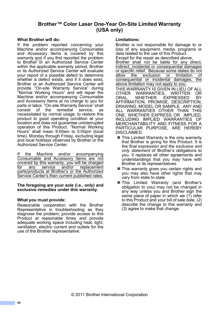 Brother MFC 9560CDW User Manual | Page 8 / 199