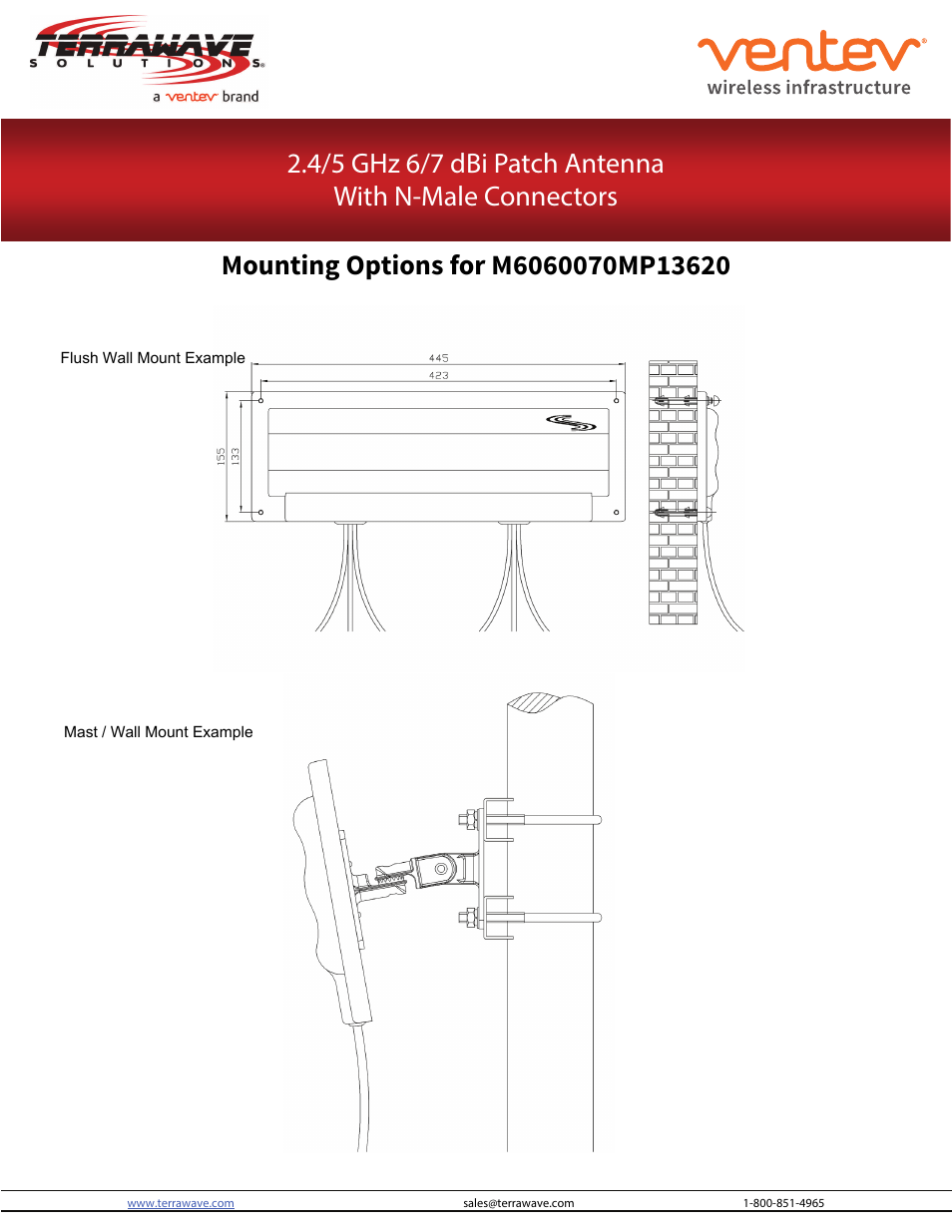 TerraWave M6060070MP13707 User Manual | Page 2 / 2