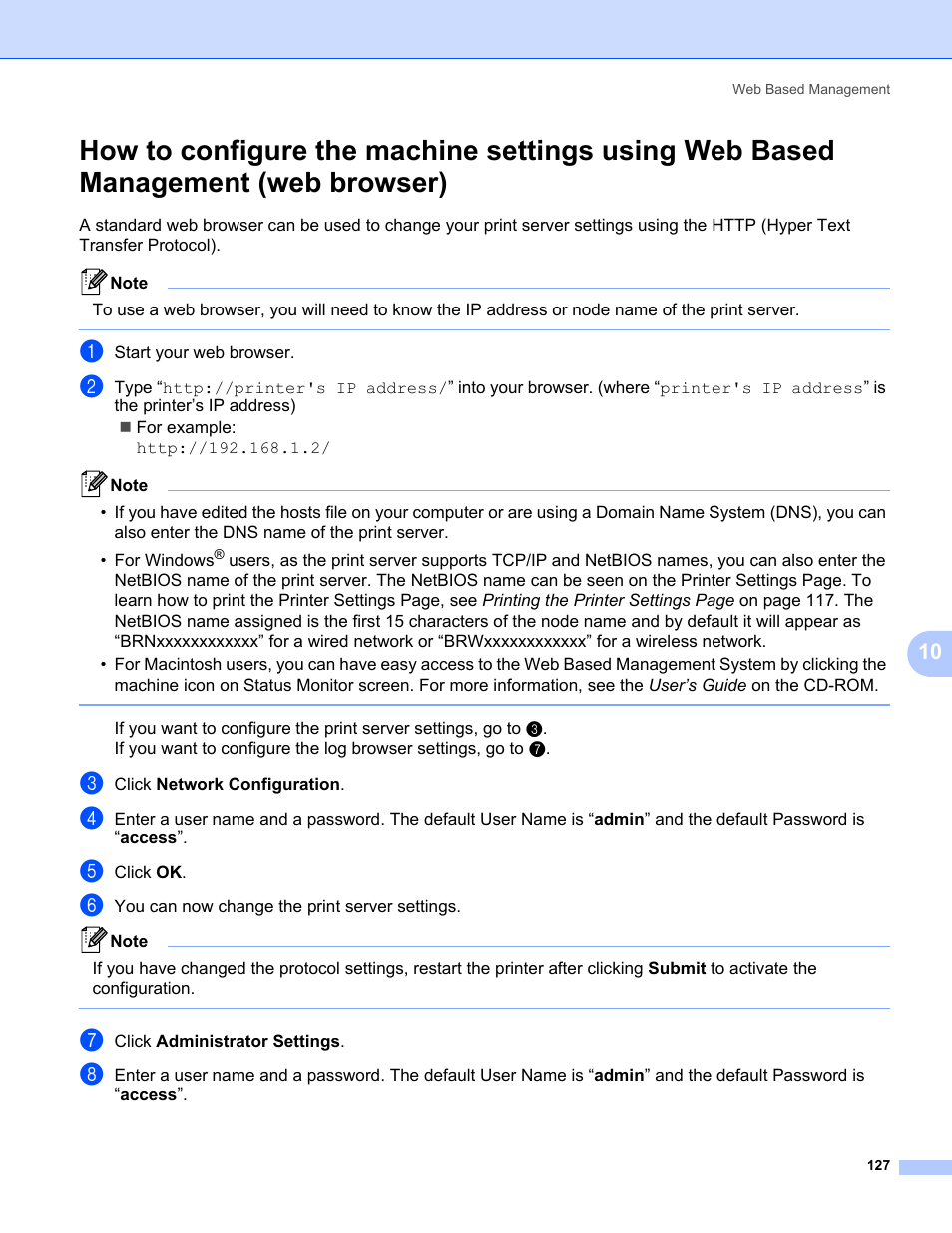 Brother HL 5370DW User Manual | Page 137 / 203