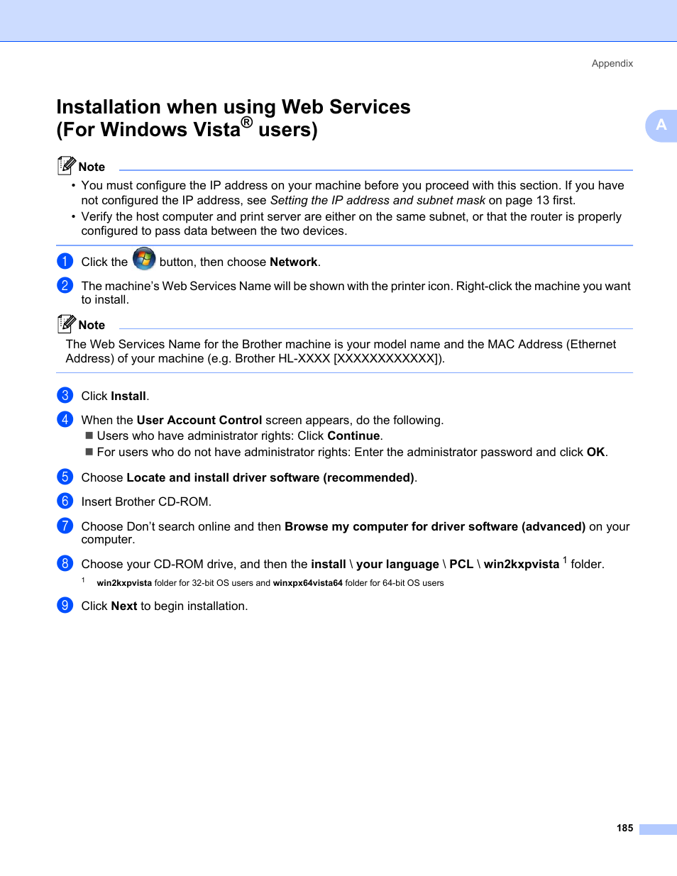 Users) | Brother HL 5370DW User Manual | Page 195 / 203