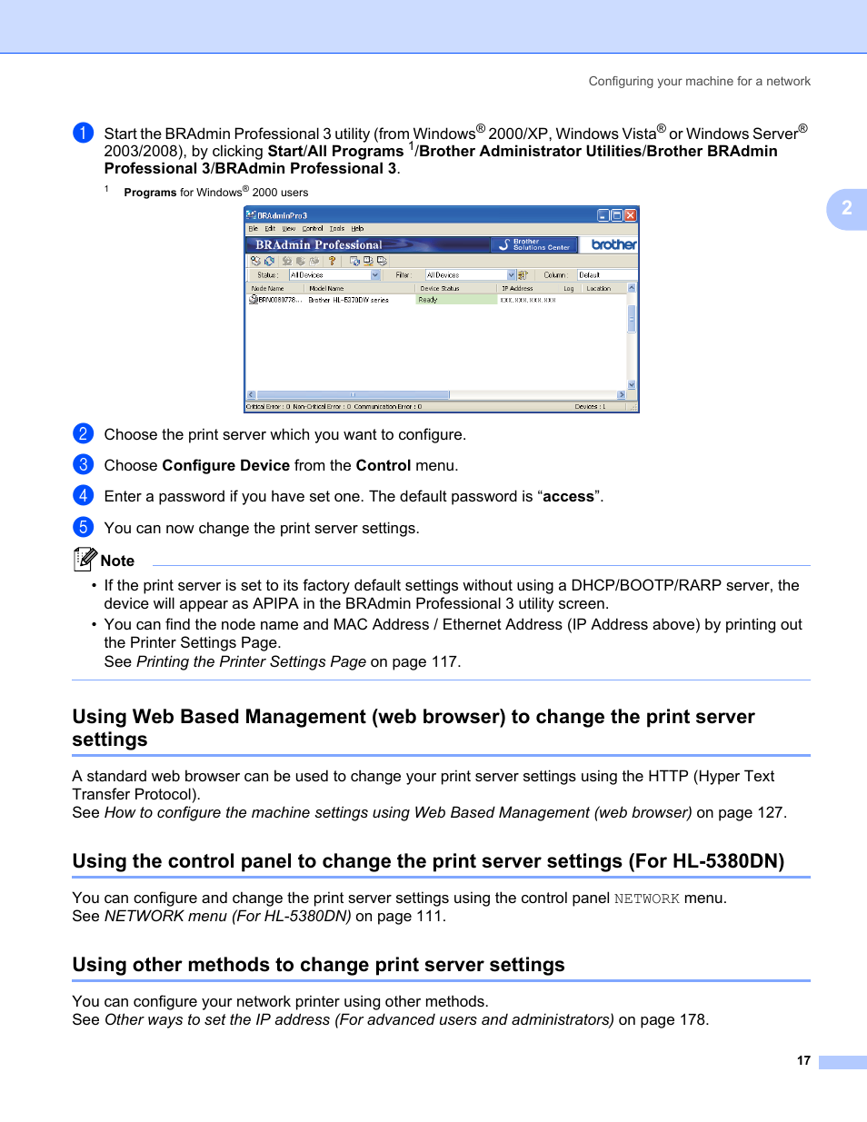 Brother HL 5370DW User Manual | Page 27 / 203