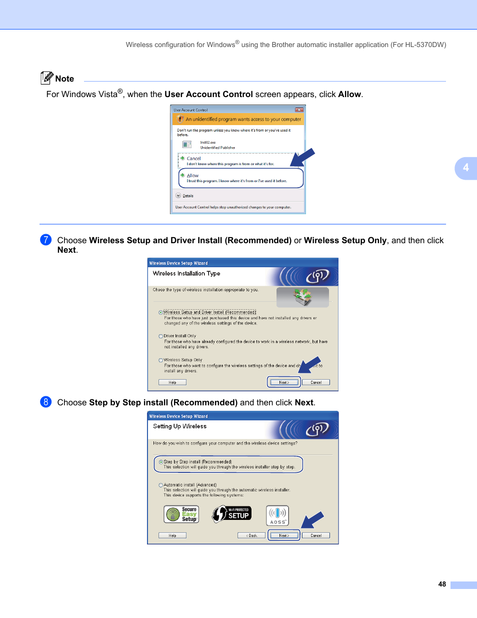 Brother HL 5370DW User Manual | Page 58 / 203