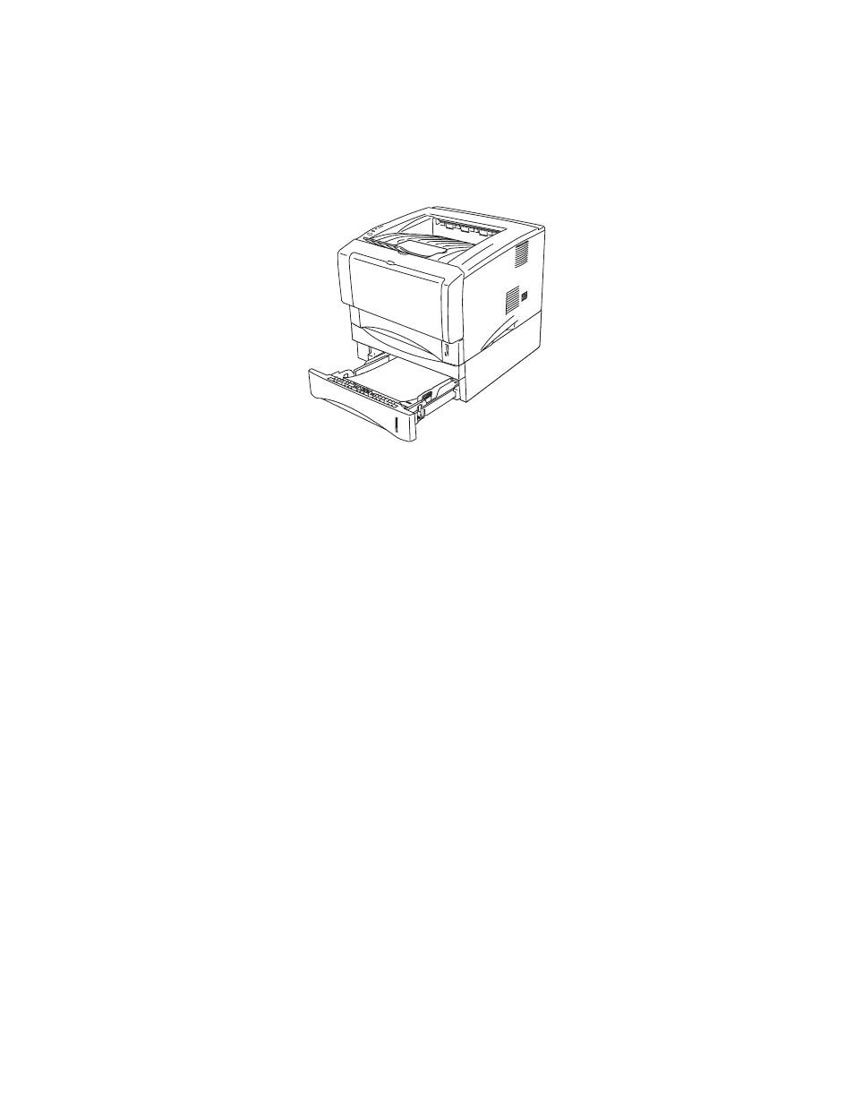 Lower tray unit (lt-5000), For hl-5040, hl-5050 and hl-5070n) -4 | Brother HL-5050 User Manual | Page 97 / 137