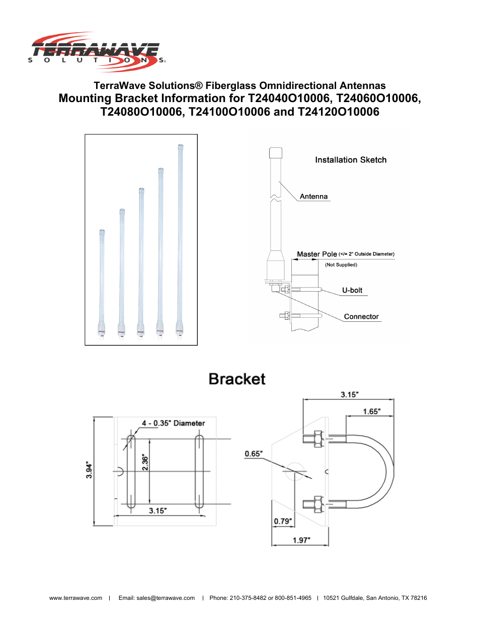 TerraWave T24060O10006 User Manual | Page 2 / 2