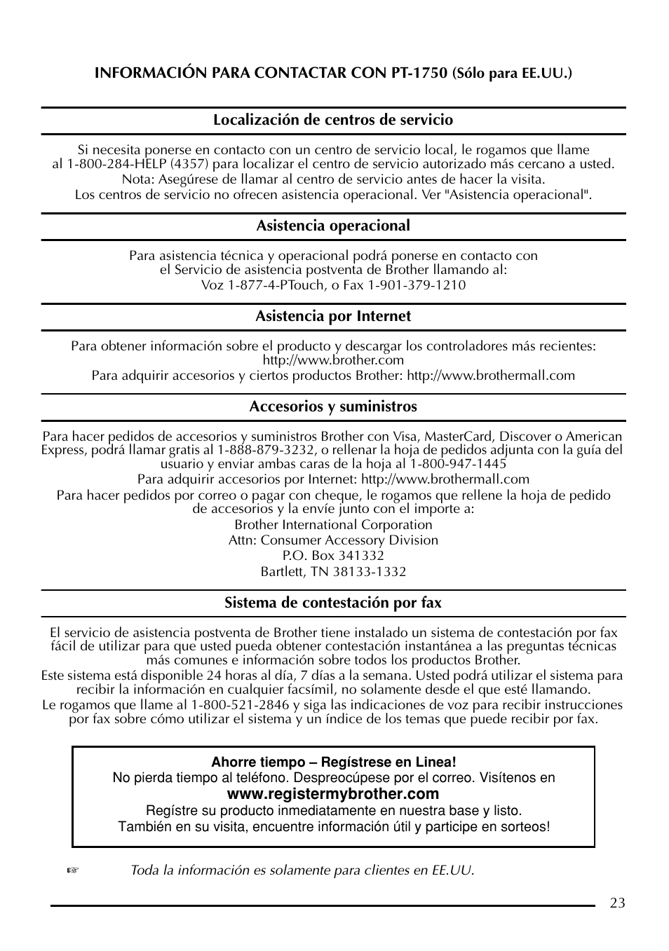 Brother P-touch PT-1750 User Manual | Page 63 / 68