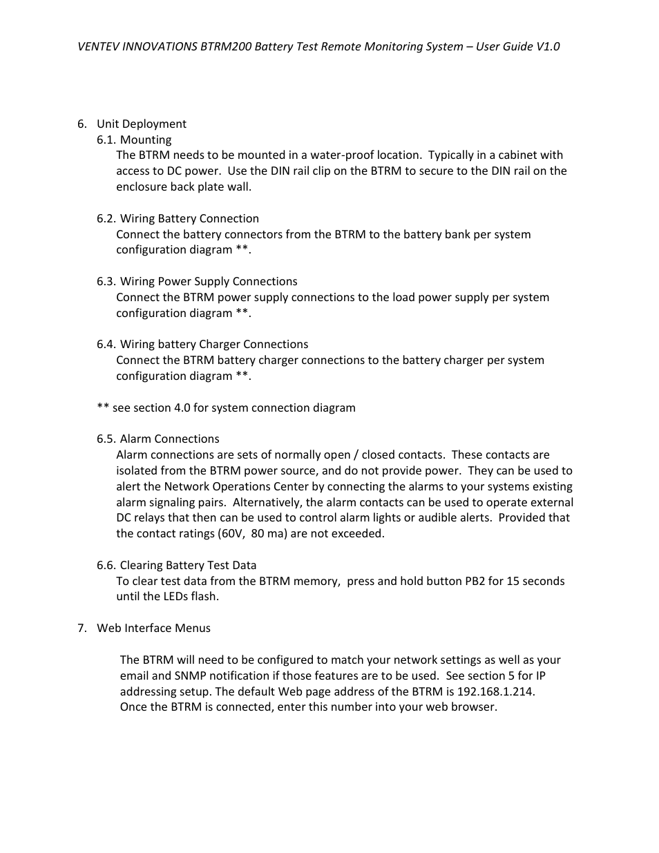 TerraWave BTRM-200 User Manual | Page 13 / 51